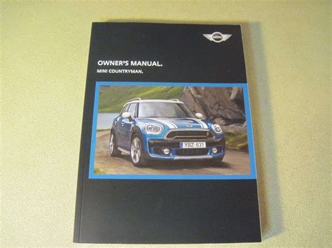 Mini cooper s countryman owners manual. - Coping with stress a psychological survival manual.