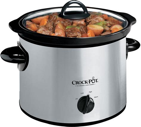 Target. $ 59.95. $ 110.00. Wayfair. $ 59.95. Crate & Barrel. 2. KitchenAid 6-Quart Slow Cooker with Glass Lid. This oval-shaped slow cooker is one of the more expensive models, but comes with ...