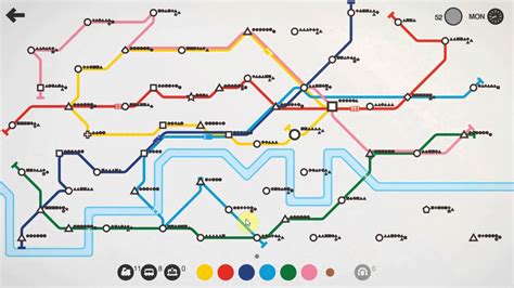 #trains #intelligent #fun I play the free version of Mini Metro: L