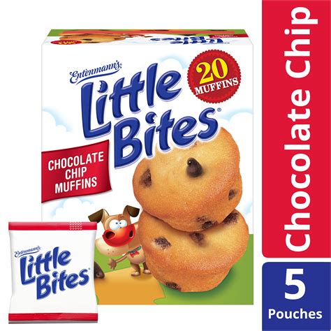 Mini muffins little bites. Entenmann’s Little Bites Chocolate Chip muffins contain 80 pouches with 4 bite-sized mini muffins in each pouch; a total of 320 muffins per bundle ; Entenmann’s Little Bites muffins are the Perfect Portion of Happiness. They have the delicious taste kids love and are the good choice parents want, keeping everyone smiling together 
