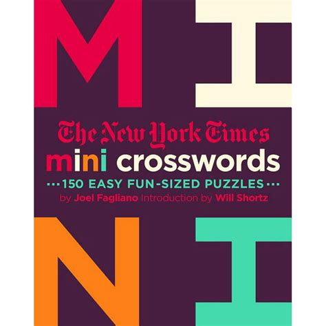 Mini ny times. Mini Crossword. The daily mini crossword puzzle is the perfect size for a quick break during the day. It's also great for kids or beginners who are just starting out with puzzles as it can usually be finished quicker. 