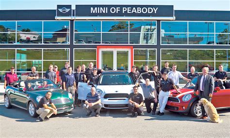 Mini of peabody. MINI of Bedford is your dealership for all new MINI needs in the Bedford area. New Hampshire area Dealership. Visit us online then stop in a test drive. Skip to main content MINI of Bedford. Sales: 603-932-2645; Service: (603) 932-2698; Parts: (603) 932-2699; 209 South River Road Directions Bedford, NH 03110. MINI of Bedford Home; 