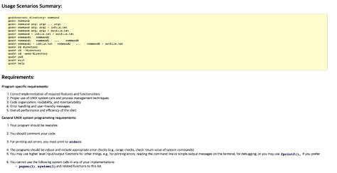 Mini shell pastebin.  It implements core functionalities such as comman...