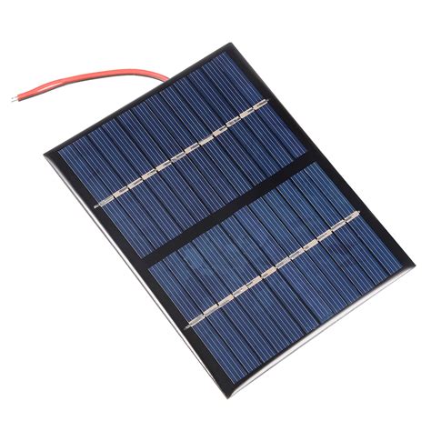 Mini-panels allow for handling without the normal breakage and cell damage associated with fragile solar cells. Available in a variety of outputs with four case sizes to fit your every need. 6" red/black lead wires attached. . 