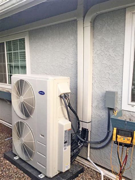 Mini split hvac units. Mini-splits are heating and cooling systems that control the temperatures in individual rooms or spaces. They have two main components: an outdoor … 