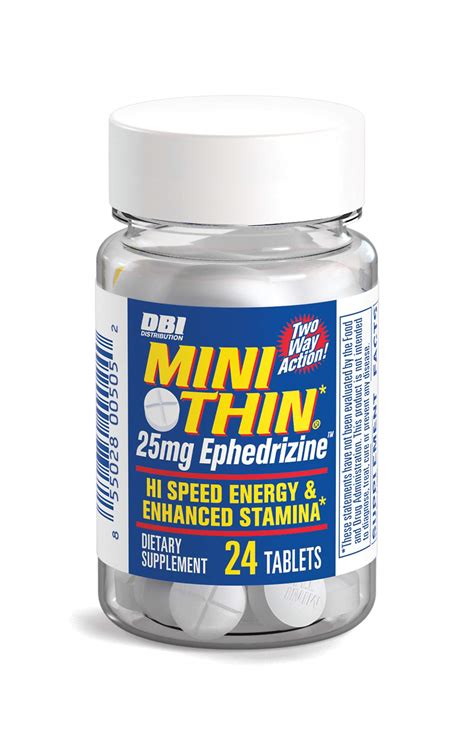 Mini thin pills. Two-Way Action Caffeine Pills - High Speed Energy and Enhanced Stamina* - 205mg Caffeine; 25mg Ephedrizine (Yohimbe, DMAE, Green Tea, Whit ... Mini Thin 24 Tablets. 5 ... 