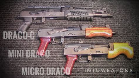 Built in Romania, the MICRO DRACO Pistol is chambered in 7.62x39mm, features a 6.25" barrel, and includes one US Palm 30-round magazine. ... Despite these factors, the Mini Draco was more accurate than expected. Between the five different loads tested at 50 yards, they averaged 4.74-inch five-shot groups. Red Army Standard was the best with a ...