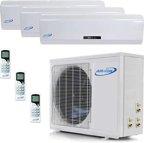 Mini-split. A single-zone (also called a mini-split) ductless system allows you to control the temperature of one room by connecting an outdoor unit to an indoor unit, with no ductwork needed. An outdoor mini-split unit is placed outside your home and is connected to an indoor mini-split unit by small cables and a refrigerant line … 