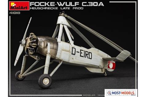 MiniArt 1:35 Focke Wulf C30A Heuschrecke Late production