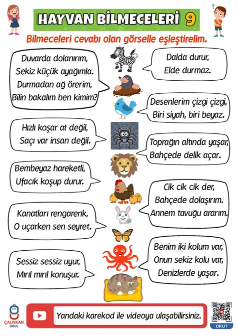 MiniFoli Hayvan bilmeceleri . . . . . . . . . . . #bilmece.