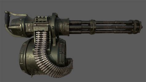 The 4.7mm Vindicator minigun is a big gun in Fallout 2. The Vindicator minigun's exorbitant price, its late availability, as well as the use of superlatives and references to German engineering skill in its in-game description, suggest that the weapon was intended to be to Big Guns what the Gauss weapons (described in similar terms) were to Small Guns, i.e. high-tech weapons with unrivaled .... 