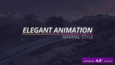 Minimal Portfolio After Effects Templates Motion Array