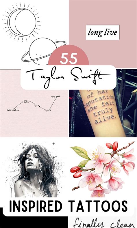 Minimalist Taylor Swift Tattoo