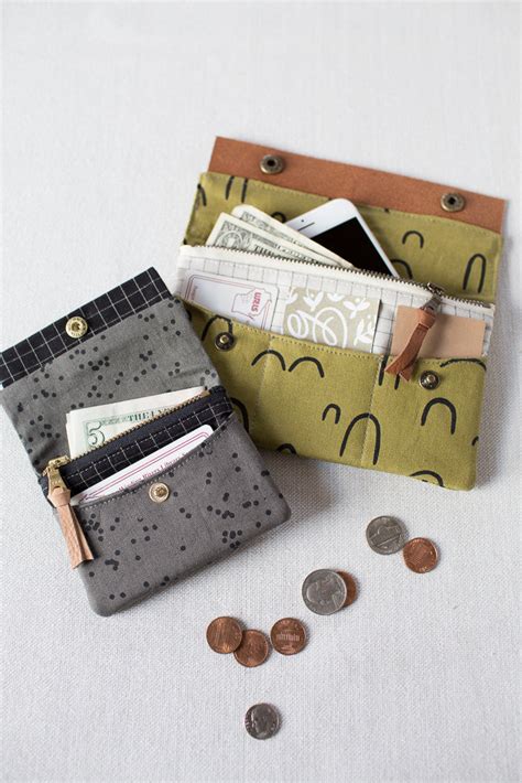 Minimalist Wallet PDF Pattern Noodlehead Sewing Patterns
