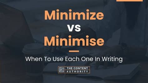 Minimize vs. Reduce - Daily Writing Tips