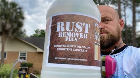 Minimum PSI for rust removal : r/pressurewashing