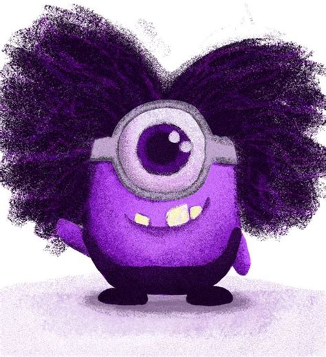 Minion Purple minions, Minions funny, Minions