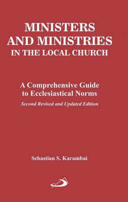 Ministers and ministries in the local church a comprehensive guide to ecclesiastical norms. - Carrier trans air em 1 manual.