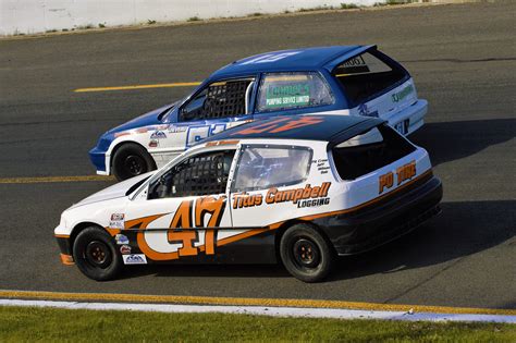 Ministock race car. World Short Track Championship Monster Mini-Stocks Feature Event Highlights from The Dirt Track at Charlotte Motor Speedway in Concord, North Carolina on Oct... 