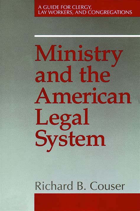 Ministry and the american legal system a guide for clergy lay workers and congregations. - 2011 ford econoline schaltplan handbuch original van e150 e250 e350 e450.