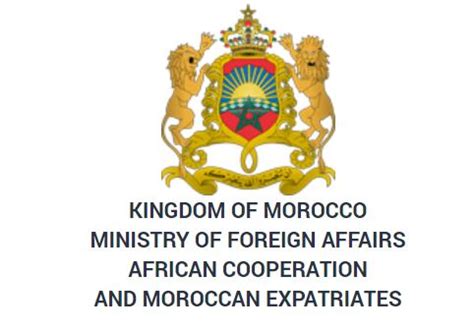 Ministry of Foreign Affairs, African Cooperation and Moroccan ...