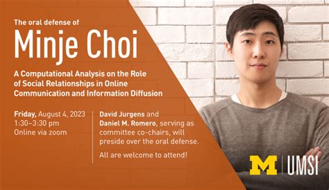 Minje Choi umsi - University of Michigan