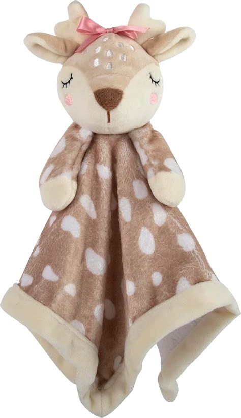 Minky Animal Snuggler Lovey Blanket for Kids, Babies, Boys, Girls ...