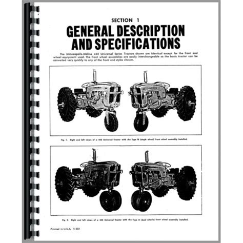 Minneapolis moline 445 tractor service manual. - 1982 honda xr500r 82 service repair manual.
