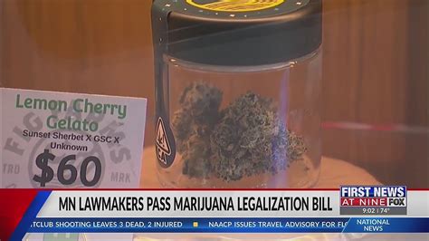 Minnesota bill legalizing recreational pot passes Senate, heads to governor’s desk