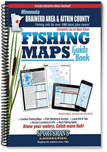 Minnesota fishing map guide brainard area aitkin county. - Lioud d'annonay et leur parenté annonéenne.