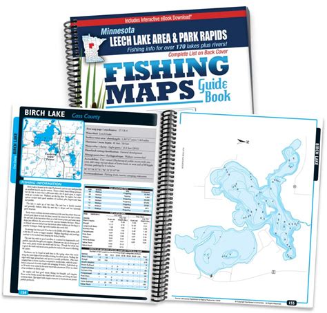Minnesota fishing map guide leech lake cass county park rapids. - Manuale di servizio honda 90 bf90.