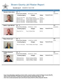 Minnesota jail roster. &nbsp; The roster is updated each Daily Jail Booking Rep...
