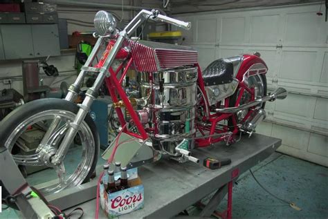 Minnesota man invents beer-powered motorcycle