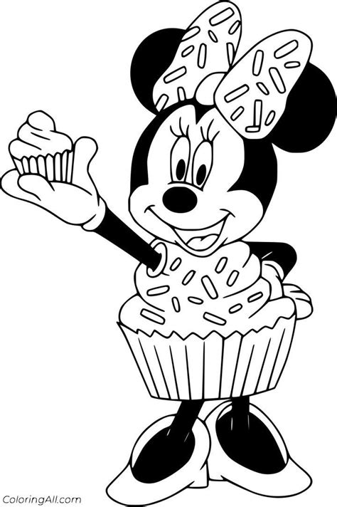 Minnie Mouse Coloring Shee