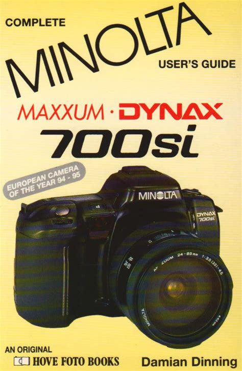 Minolta dynax or maxxum 700si hove users guide. - Collectors value guide to japanese woodblock prints.