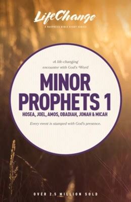 Minor Prophets 1 (LifeChange) 9781612910765 eBay