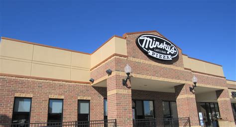 Minsky's - Minsky's Pizza. Claimed. Review. Save. Share. 152 reviews #2 of 68 Restaurants in Blue Springs $$ - $$$ Italian American Pizza. 2201 NW State Route 7, Blue Springs, MO 64014-1660 +1 816-224-1001 Website Menu. Open now : 11:00 AM - 11:00 PM.