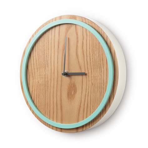 Mint Elo Wall Clock Oliver Bonas