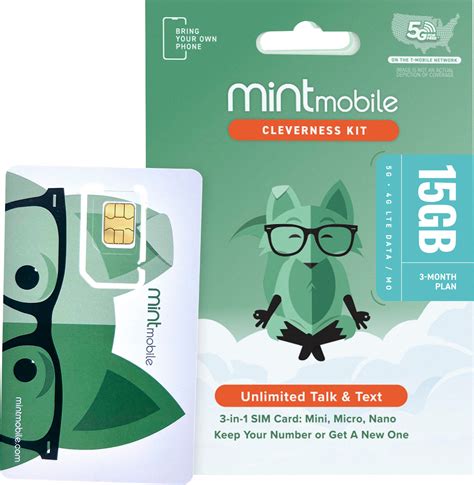 Mint mobile sim cards. Jethro Mobile USA Prepaid SIM Card for Cell Phones, Unlimited Talk, Text & 10GB of Data for 30 Days, Mobile Hot Spot, International Calling to Canada, Mexico & 80+ Countries, Easy Activation dummy EIOTCLUB Prepaid 4G LTE Cellular SIM Card - No Contract Wireless - USA Compatible with AT&T and … 