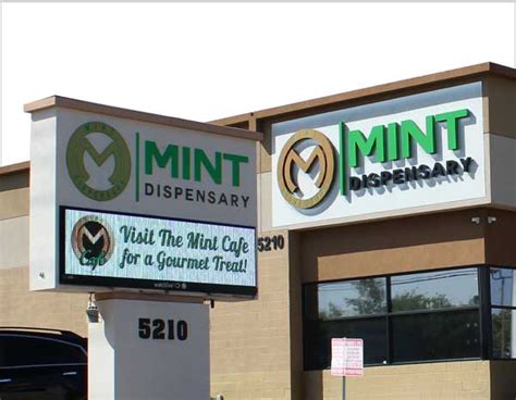 www.mintdeals.com 480-749-6468 4.7 / 5.0; 88 Reviews 8:00 AM - 9:00 PM. Visit Website ... Dispensary is a premier Arizona Licensed medical cannabis dispensary located just south of the Arizona Mills Mall in Tempe. Conveniently located near the Baseline and Priest intersection, The Mint Dispensary is easily accessible from the I-10 and 60 ....