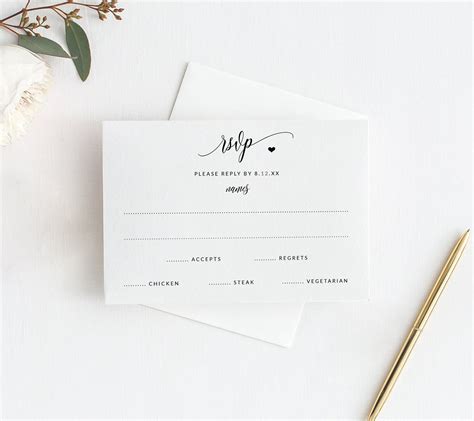 Minted rsvp meal choice. Elegant Design Rsvp Card With Meal Choice Ad Sponsored Card Meal Choice Rsvp Rsvp Card Response Cards Cards . Your wedding response card can also include a. Wedding rsvp cards without meal choice. RSVP Cards Minted. In fact theyll probably request the information in advance. 