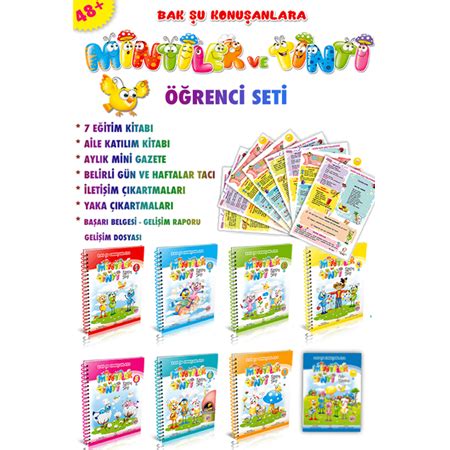 Mintiler ve Tinti 48ay+ Eğitim Seti (Bak Şu Konuşanlara).