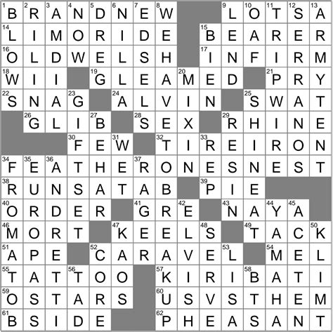 Eggy quaff Crossword Clue Answers. Find the latest crossword clues from New York Times Crosswords, LA Times Crosswords and many more. Crossword Solver. Word Finders. Articles ... JULEP Minty quaff (5) Eugene Sheffer : Feb 29, 2024 : Show More Answers (30) To get better results - specify the word length & known letters in the search. 1)
