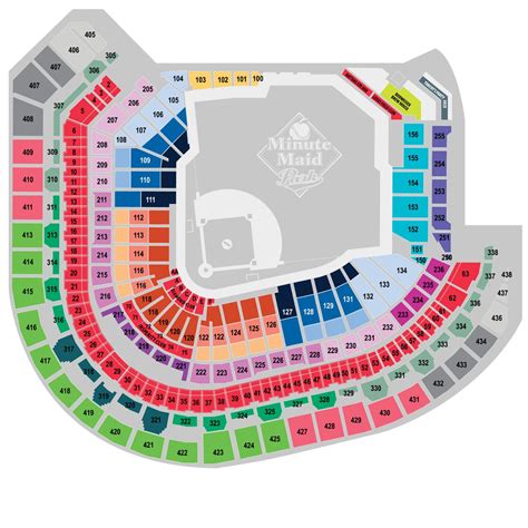 Seating chart for the Houston Astros and other b