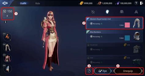 Mir4 outfits.  Check the stats that can be gained by purchasing a mount...