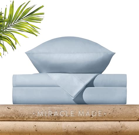Miracle made sheets review. Buy Miracle Made® Luxe Cooling Bed Sheets –Stone, ... Customer Reviews: 3.8 3.8 out of 5 stars 3,070 ratings. 3.8 out of 5 stars : Best Sellers Rank #6,465 in Home & Kitchen (See Top 100 in Home & Kitchen) #90 in Sheet & Pillowcase Sets: Date First Available : December 15, 2020 : 