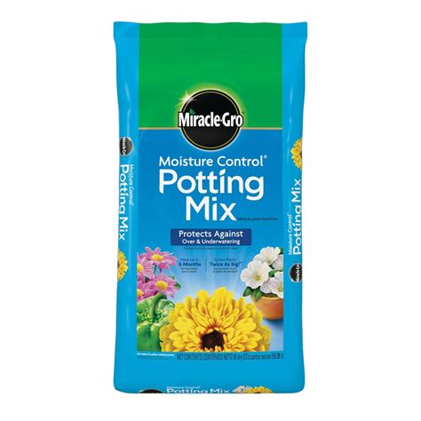Miracle-gro moisture control potting mix. Beautify your potted flowers with Miracle-Gro® Moisture Control® Potting Mix. Our specially formulated mix will feed your plants for up to 6 months and protect against over- and under- watering. It absorbs up to 33% more water than basic potting soil**, so your plants can remain hydrated. Use it with indoor and outdoor container plants. 