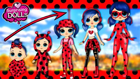 Miraculous Ladybug: Marinette Growing Up - DIY Paper …