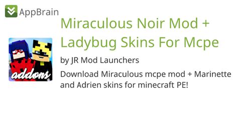 Miraculous Noir Mod + Ladybug Skins For Mcpe for Android APK Download