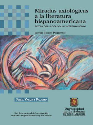 Miradas axiológicas a la literatura hispanoamericana. - Solution manual project management in practice.